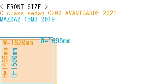 #C class sedan C200 AVANTGARDE 2021- + MAZDA2 15MB 2019-